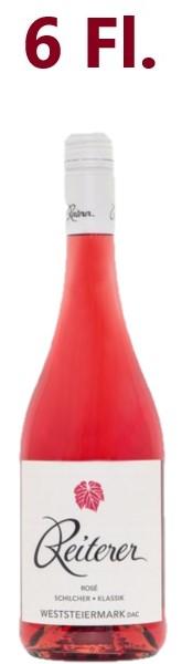 8,46 € je Flasche - Schilcher Rosé Weststeiermark DAC 2020 12er Vorteilspaket Christian Reiterer